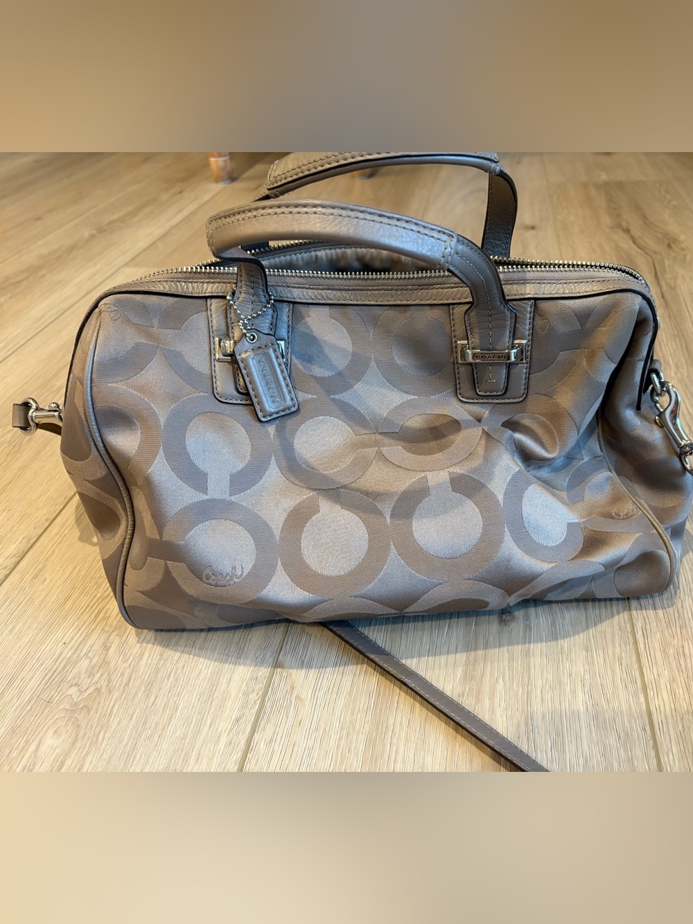 Coach Signature Monogram Purse